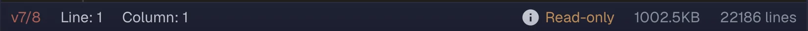 Status bar showing Saving, Saved, and Error states